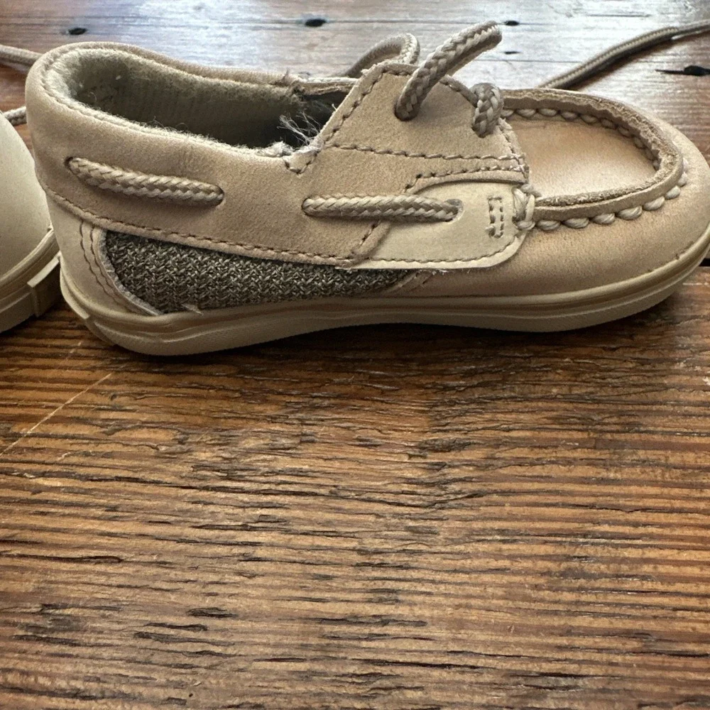 SPERRY - Bluefish Crib Boatshoes‎ - Toddler, Baby - Size 2M Moccasin